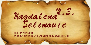 Magdalena Selimović vizit kartica